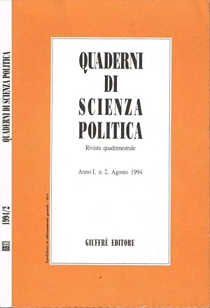 Quaderni di Scienza Politica Rivista quadrimestrale - Anno I, N. 2, Agosto 1994