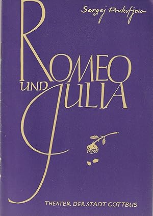 Imagen del vendedor de Programmheft BALLETT Sergej Prokofjew ROMEO UND JULIA Premiere 12. Mrz 1966 Spielzeit 1965 / 66 Heft 12 a la venta por Programmhefte24 Schauspiel und Musiktheater der letzten 150 Jahre