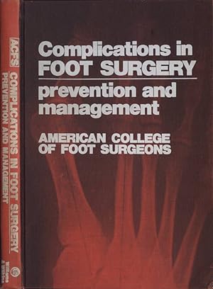 Seller image for Complications in foot surgery Prevention and management for sale by Biblioteca di Babele