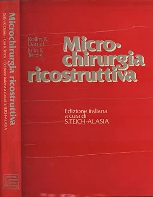 Bild des Verkufers fr Microchirurgia ricostruttiva zum Verkauf von Biblioteca di Babele