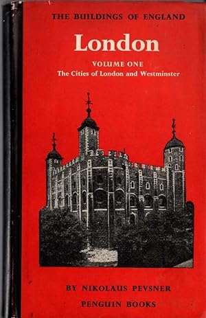 Imagen del vendedor de LONDON 1. THE CITIES OF LONDON AND WESTMINSTER (Buildings of England) a la venta por Mr.G.D.Price