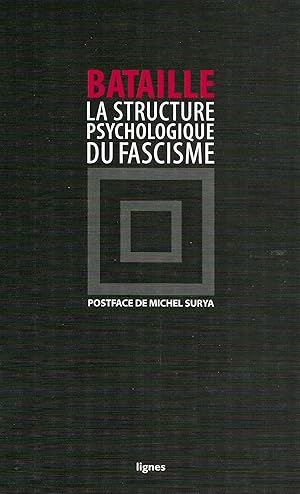 Structure psychologique du fascisme (La)