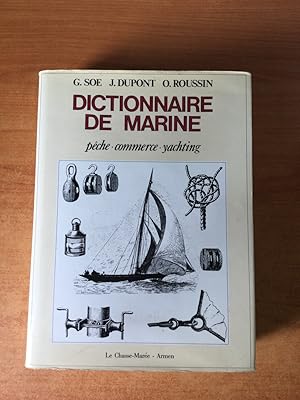 Imagen del vendedor de DICTIONNAIRE DE MARINE pche commerce yachting a la venta por KEMOLA