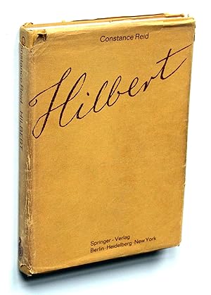 Imagen del vendedor de Hilbert. With an appreciation of Hilbert's mathematical work by Hermann Weyl. a la venta por Versandantiquariat Hsl