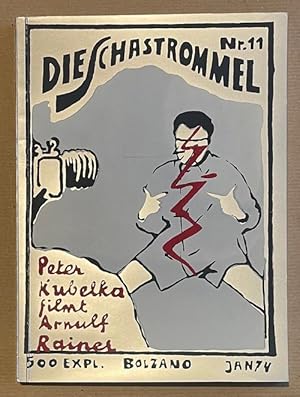 Bild des Verkufers fr Die Schastrommel Nr. 11: Peter Kubelka filmt Arnulf Rainer. Hrsg. von Gnter Brus. zum Verkauf von Antiquariat am St. Vith