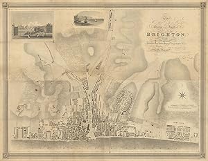 To His Most Excellent Majesty George the Fourth, this map of the Town of Brighton and its environ...