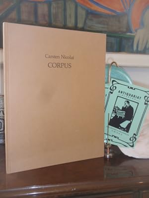 Seller image for Carsten Nicolai Corpus. Mit einem Beitrag von Heiner Stachelhaus. for sale by Antiquariat Klabund Wien