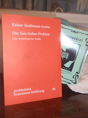 Seller image for Das Sein-Sollen-Problem. Eine modallogische Studie. for sale by Antiquariat Klabund Wien