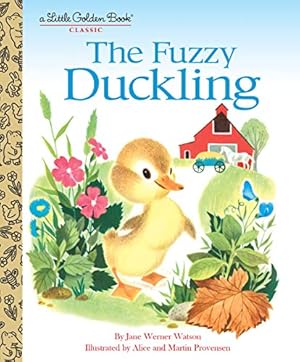 Bild des Verkufers fr The Fuzzy Duckling (Little Golden Book): An Easter Book for Kids zum Verkauf von WeBuyBooks