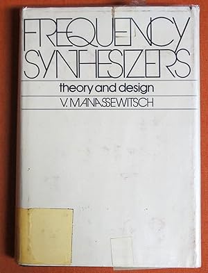 Bild des Verkufers fr Frequency Synthesizers: Theory and Design zum Verkauf von GuthrieBooks
