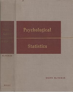 Image du vendeur pour Psychological Statistics mis en vente par The Haunted Bookshop, LLC