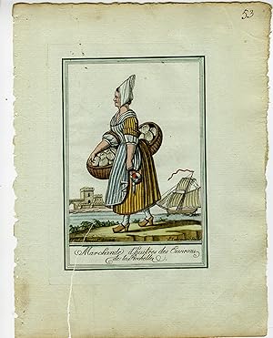 Antique Print-LA-ROCHELLE-CULTURE-OYSTER-MERCHANT-Labrousse-Grasset-1797