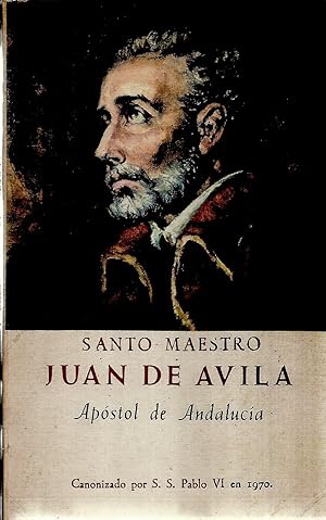 Seller image for Santo maestro Juan de Avila Apostol de Andalucia for sale by TU LIBRO DE OCASION