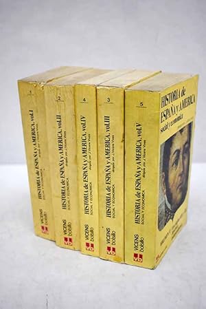 Seller image for Historia social y econmica de Espaa y Amrica for sale by Alcan Libros