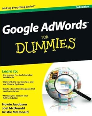 Image du vendeur pour Google AdWords For Dummies, 3rd Edition mis en vente par WeBuyBooks