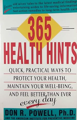 365 Health Hints