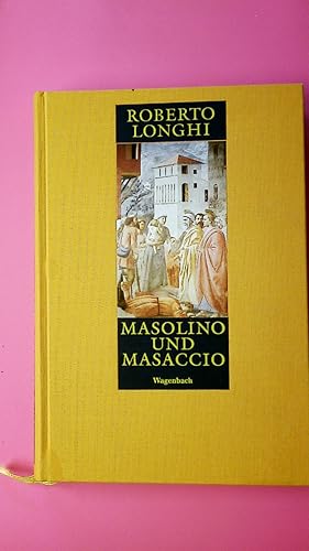 Bild des Verkufers fr MASOLINO UND MASSACIO. zwei Maler zwischen Sptgotik und Renaissance zum Verkauf von HPI, Inhaber Uwe Hammermller