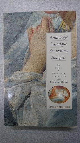 Seller image for Anthologie historique des lectures rotiques (1791-1904) for sale by Dmons et Merveilles