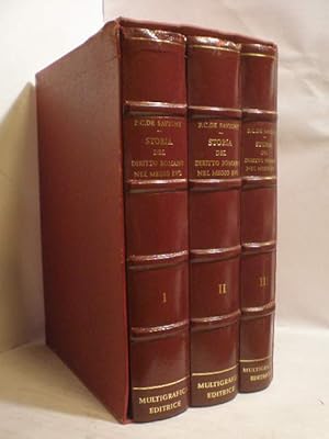 Storia del Diritto Romano nel Medio Evo ( 3 volúmenes )