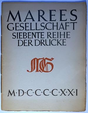 MARÉES-GESELLSCHAFT. Siebente (7.) Reihe der Drucke (= 7. Prospekt zum 32. und 33. Druck: Chinesi...