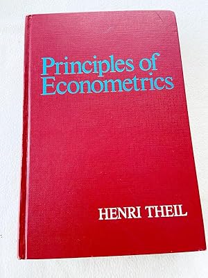 Image du vendeur pour 1971 HC Principles of Econometrics mis en vente par Miki Store