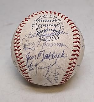 1972 New York Mets Signed Baseball, from the Gary Carter Collection