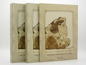 Seller image for The Wall Paintings of Thera: Proceedings of the First International Symposium. 30 August - 4 September 1997 (Complete in 2 volumes, plus plates folder) for sale by Tarrington Books