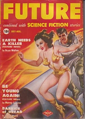 Imagen del vendedor de Future Combined with Science Fiction Stories, July/August 1950 (Issue #2) a la venta por Ziesings