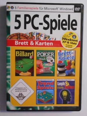 5 PC Spiele: Brett & Karten (Billard 2 / Poker / Brettspiele / Trend Spiele / Logik und Denken - ...