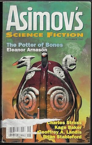 Bild des Verkufers fr ASIMOV'S Science Fiction: September, Sept. 2002 zum Verkauf von Books from the Crypt