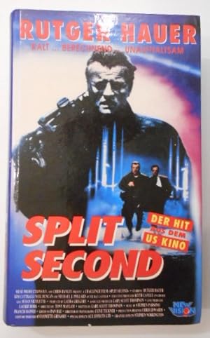 Imagen del vendedor de Split Second [VHS]. a la venta por KULTur-Antiquariat