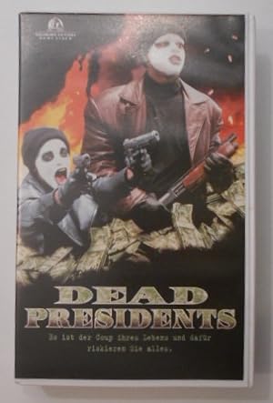 Bild des Verkufers fr Dead Presidents [VHS]. zum Verkauf von KULTur-Antiquariat