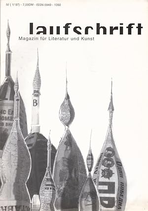 Image du vendeur pour Laufschrift. Magazin fr Literatur und Kunst. Nr. IV (1/97) mis en vente par Buch von den Driesch