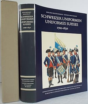 Image du vendeur pour Schweizer Uniformen. Uniformes Suisses. 1700-1850 mis en vente par The Wild Muse