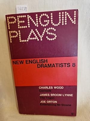Imagen del vendedor de New English Dramatists 8: Cockade - The Trigon - Entertaining Mr. Sloane. (= Penguin Plays). a la venta por Versandantiquariat Waffel-Schrder