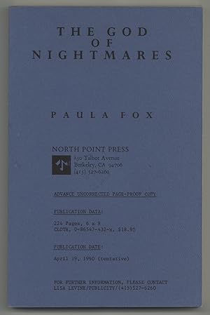 Bild des Verkufers fr The God of Nightmares zum Verkauf von Between the Covers-Rare Books, Inc. ABAA