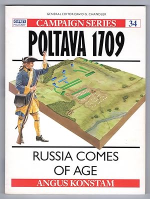 Imagen del vendedor de Poltava 1709: Russia Comes of Age (Campaign Series No. 34) a la venta por Lake Country Books and More