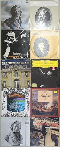 10 Schallplatten 12" LP Ludwig van Beethoven