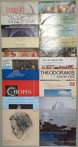20 verschiedene Klassik Schallplatten 12" LP Mozart, Strauss, Corelli .