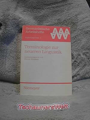 Image du vendeur pour Terminologie zur neueren Linguistik. zusammengestellt von Werner Abraham unter Mitw. von R. Elema [u. a.] / Germanistische Arbeitshefte / Ergnzungsreihe ; 1 mis en vente par TschaunersWelt