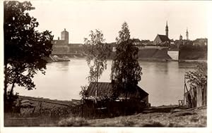 Ansichtskarte / Postkarte Narva Narwa Estland, Wasserpartie