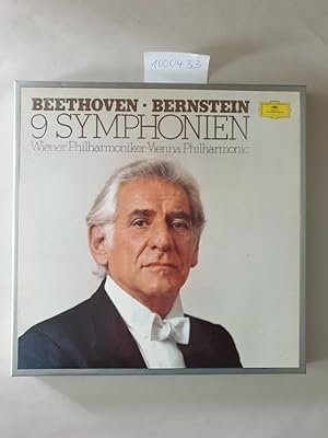 9 Symphonien : Leonard Bernstein : Vienna Philharmonic : 8 LP Box : Deutsche Grammophon 2740 216 ...