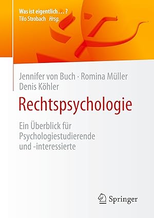 Seller image for Rechtspsychologie for sale by moluna