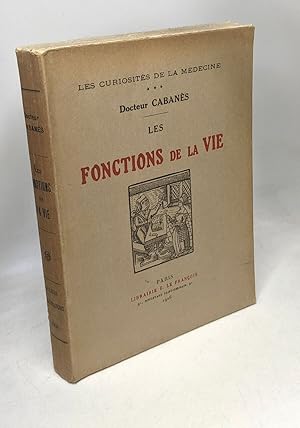 Image du vendeur pour Les Fonctions de la Vie Dr. Cabans mis en vente par crealivres