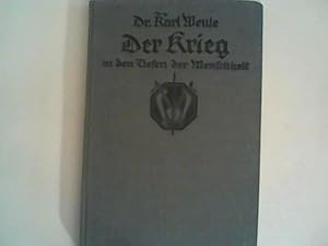 Bild des Verkufers fr Weule Der Krieg in den Tiefen der Menschheit zum Verkauf von ANTIQUARIAT FRDEBUCH Inh.Michael Simon