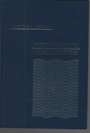 Introduction to Aquaculture