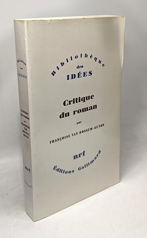 Image du vendeur pour Critique du roman - Bibilothque des ides mis en vente par crealivres