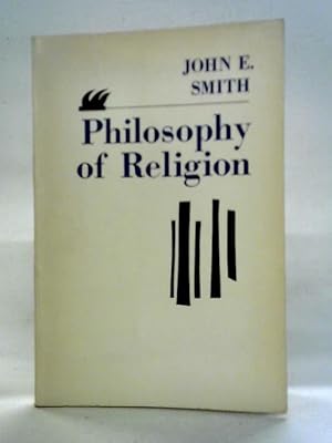 Bild des Verkufers fr Philosophy of Religion zum Verkauf von World of Rare Books