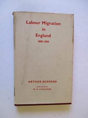 Bild des Verkufers fr Labour Migration in England 1800-1850 zum Verkauf von GREENSLEEVES BOOKS