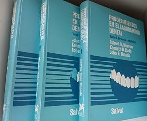 Immagine del venditore per PROCEDIMIENTOS EN EL LABORATORIO DENTAL 3 TOMOS. venduto da Librera Smile Books